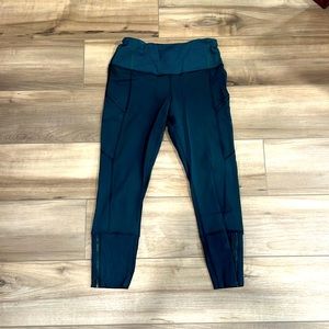 Lululemon zip up ankle 7/8 pant